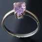 Bague Améthyste Argent 925 Taille 57 (s)