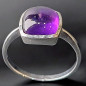 Bague Améthyste Argent 925 Taille 58 (s)