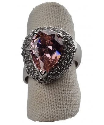 Bague Zirconium argent 925 Taille 54