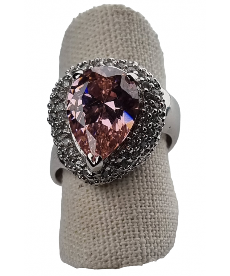 Bague Zirconium argent 925 Taille 54