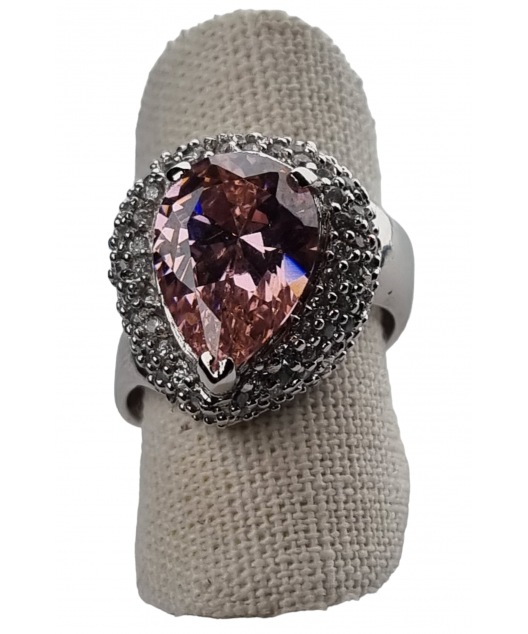 Bague Zirconium argent 925 Taille 54