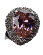 Bague Zirconium argent 925 Taille 54