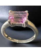 Bague Amétrine Argent 925 Taille 53 (s)