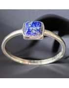 Bague Lapis-lazuli Argent 925 Taille 58 (s)