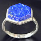 Bague Lapis-lazuli Argent 925 Taille 57 (s)