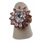 Bague Zirconium Plaquée or Taille 53