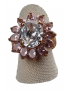 Bague Zirconium Plaquée or Taille 53