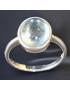 Bague Topaze bleue Argent 925 Taille 58 (s)