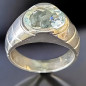 Bague Aigue marine Argent 925 Taille 54 (s)