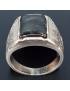 Bague Onyx Argent 925 Taille 63 (s)