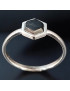Bague Onyx Argent 925 Taille 58 (s)
