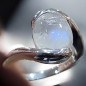 Bague Pierre de lune Argent 925 Taille 51