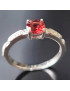 Bague Grenat Argent 925 Taille 58 (s)