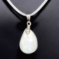 Pendentif Pierre de lune avec Cordon réglable (s)
