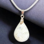 Pendentif Pierre de lune avec Cordon réglable (s)