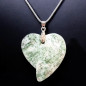 Pendentif Agate Arbre Cœur avec Cordon réglable (s)