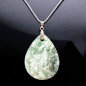 Pendentif Agate Arbre Ovale avec Cordon réglable (s)