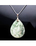 Pendentif Agate Arbre Ovale avec Cordon réglable (s)