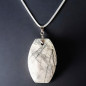 Pendentif Jaspe Picasso sur cordon réglable (s)