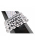 Bracelet Cristal de roche Pierres rondes (s)