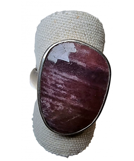Bague Rubis argent 925 Taille 60