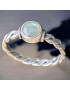 Bague Labradorite Argent 925 Taille 58 (s)