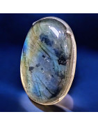 Bague Labradorite Argent 925 Taille 54 (s)