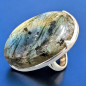 Bague Labradorite Argent 925 Taille 54 (s)