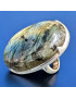 Bague Labradorite Argent 925 Taille 54 (s)