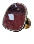 Bague Rubis Saphir argent 925 Taille 60