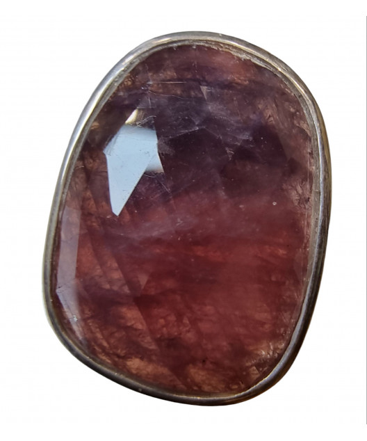 Bague Rubis Saphir argent 925 Taille 60