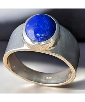 Bague Lapis-lazuli Argent...