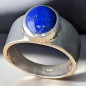 Bague Lapis-lazuli Argent 925 Taille 62 (s)