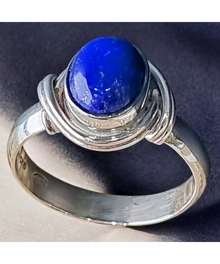 Bague Lapis-lazuli Argent 925 Taille 62 (s)