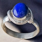 Bague Lapis-lazuli Argent 925 Taille 62 (s)