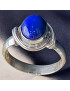 Bague Lapis-lazuli Argent 925 Taille 62 (s)