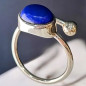 Bague Lapis-lazuli Argent 925 Taille 58 (s)