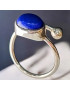 Bague Lapis-lazuli Argent 925 Taille 58 (s)