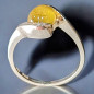 Bague Sphène Argent 925 Taille 59 (s)