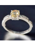 Bague Béryl Héliodore Argent 925 Taille 57