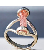Bague Topaze Impériale Argent 925 Taille 54