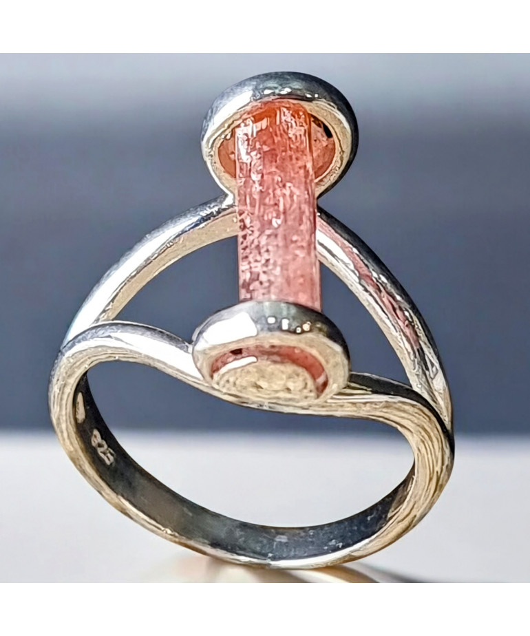 Bague Topaze Impériale Argent 925 Taille 54