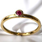 Bague Rubis Or 18 carats Taille 56 et sur mesure (s)