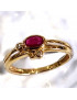 Bague Rubis et Diamants Or 18 carats Taille 53 et sur mesure (s)