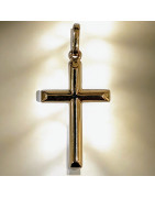 Pendentif Croix Or 18 carats (s)
