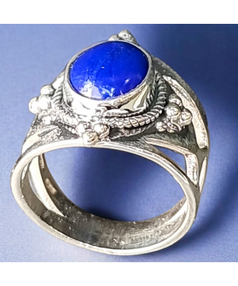 Bague Lapis-lazuli Argent...