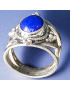 Bague Lapis-lazuli Argent 925 Taille 54 (s)