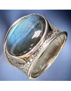 Bague Labradorite Argent 925 (s)
