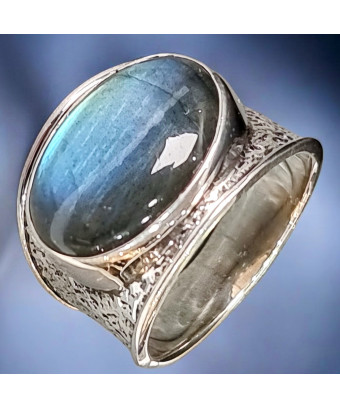 Bague Labradorite Argent 925 (s)