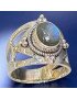 Bague Labradorite Argent 925 Taille 56 (s)